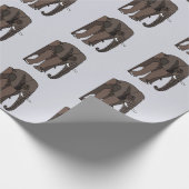 Olifant Dier Cadeaupapier (Hoek)