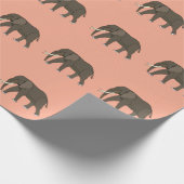 Olifant Dier Cadeaupapier (Hoek)