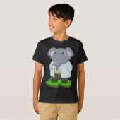 Olifant Doctor's jas T-shirt (Voorkant volledig)