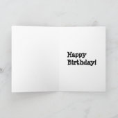 Olifant draaimolen, verjaardag kaart (Binnen)