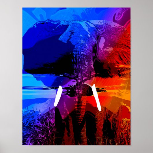 Olifant Droom Poster (Voorkant)