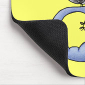 Olifant en specht Misverstand Muismat (Hoek)