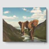 Olifant Gastenboek (Achterkant)
