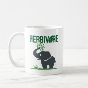 Olifant Herbivoor Plantenetend Koffiemok