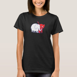 Olifant Huwelijksjubileum Verloving Feest Hij  T-shirt