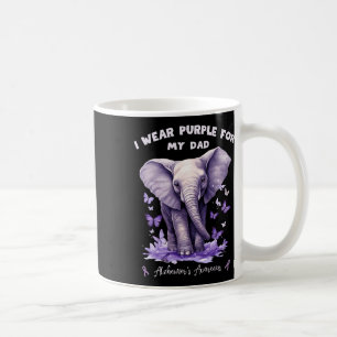 Olifant Ik Draag Paars Voor Mijn Vader Heimerheime Koffiemok