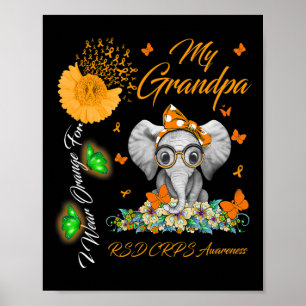 Olifant Ik Draag Sinaasappel voor mijn opa RSD CRP Poster