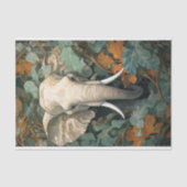 Olifant in bladeren 3 Decoupage papier (Voorkant)