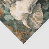 Olifant in bladeren 3 Decoupage papier (Detail)