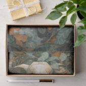 Olifant in bladeren 3 Decoupage papier (Geschenk)