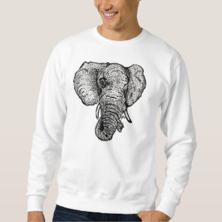 Olifant in de ruimte (Crew Neck) Trui