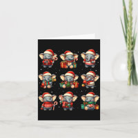 Olifant Kerst Grappige Olifant Liefhebber Pyjama H