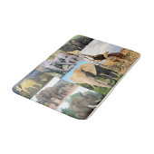 Olifant kleur foto badmat (Gekanteld)