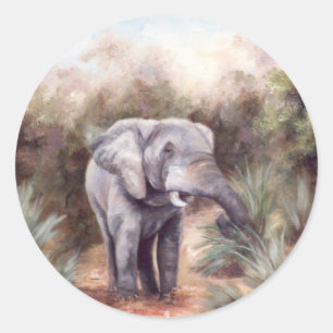 Olifant KOMT DOOR Sticker