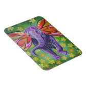 Olifant kunst decoratieve magneet (Rechterzijde)