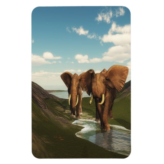 Olifant Magneet (Verticaal)