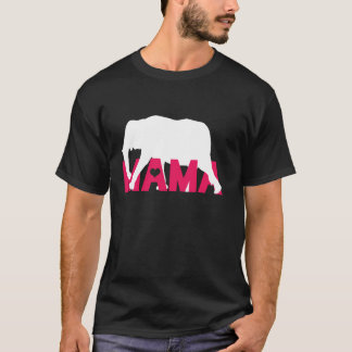 Olifant Mama Love Heart Afrika Souvenir T-shirt