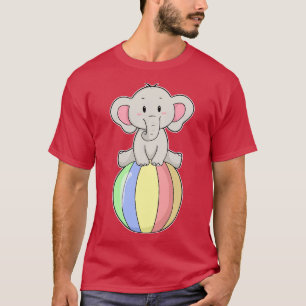 Olifant met ballon 3 t-shirt