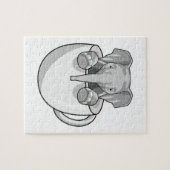 Olifant met Beker Legpuzzel (Horizontaal)