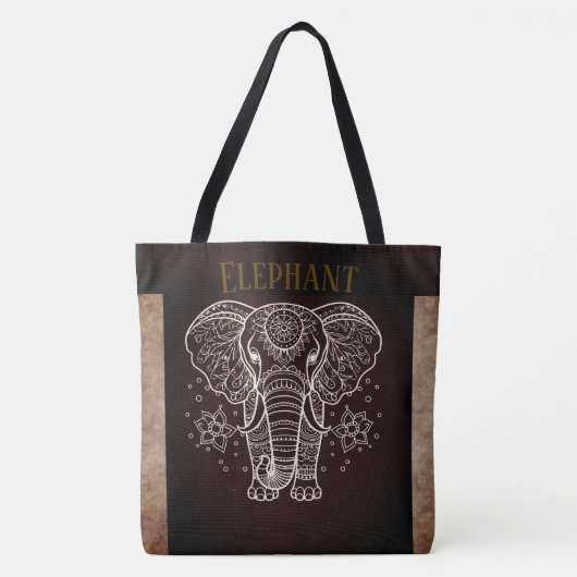 , olifant met Tas (Voorkant)