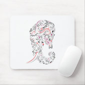  olifant muismat (Met muis)