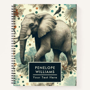 olifant Oerwoud schilderij Notitieboek