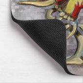 Olifant op de fiets muismat (Hoek)