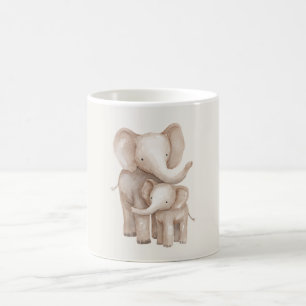 Olifant Ouder & Baby Koffiemok