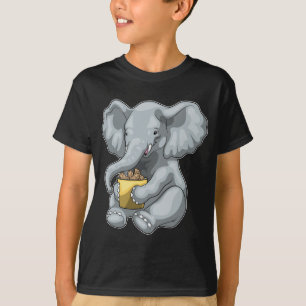 Olifant pinda's t-shirt