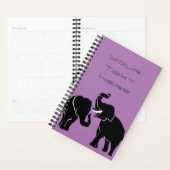 Olifant Planner aangepaste tekstnaam (Display)