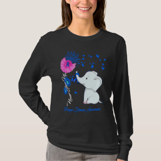 Olifant Pompe Ziekte Bewustzijn  Pompe Ziekte Lint T-shirt