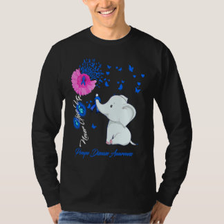Olifant Pompe Ziekte Bewustzijn  Pompe Ziekte Lint T-shirt