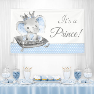 Olifant Prins Baby Shower Spandoeken