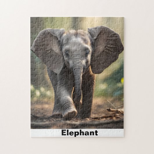 Olifant puzzel (Verticaal)