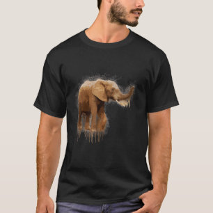 Olifant red de dieren 9 t-shirt