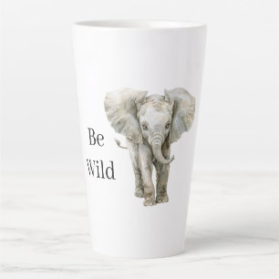 Olifant Safari Dier Latte Mok