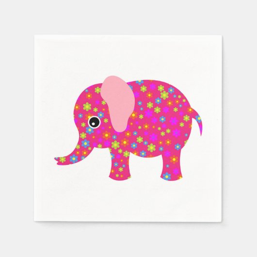 Olifant Servetten (Voorkant)
