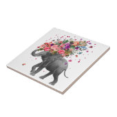 Olifant Splash Keramische Foto Tegel Tegeltje (Zijkant)