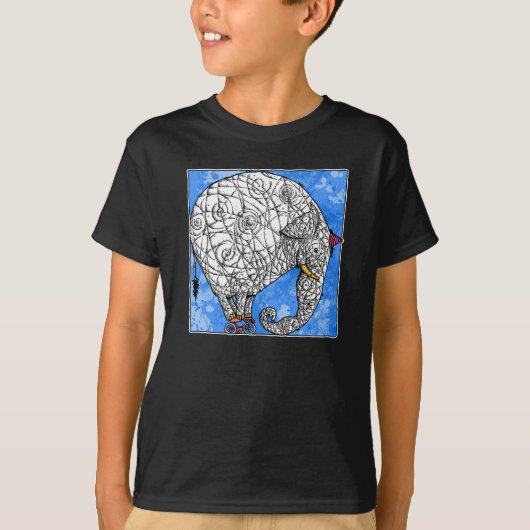 olifant t-shirt (Voorkant)