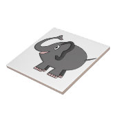 olifant tegeltje (Zijkant)
