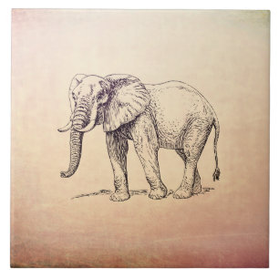  olifant tegeltje