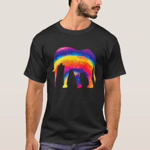 Olifant Tie Dye Hippie T-shirt