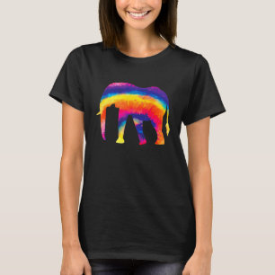 Olifant Tie Dye Hippie T-shirt