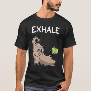 Olifant Uitademen Yoga Olifant T-shirt