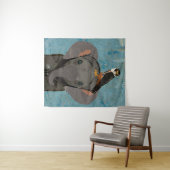 OLIFANT & VALK WANDKLEED (In Situ (horizontaal))