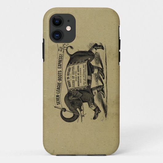 olifant Victoriaans en Case-Mate iPhone Case (Achterkant)