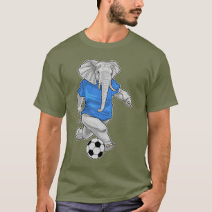 Olifant Voetballer Voetbal Sport T-shirt
