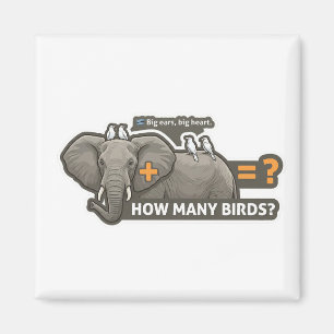 Olifant & Vogels Optellen Magneet