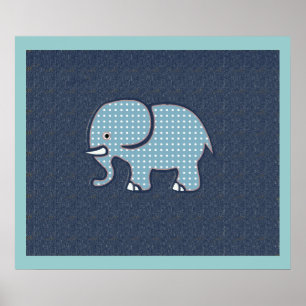 olifant voor muren poster
