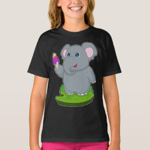 Olifant Waffle ijs T-shirt